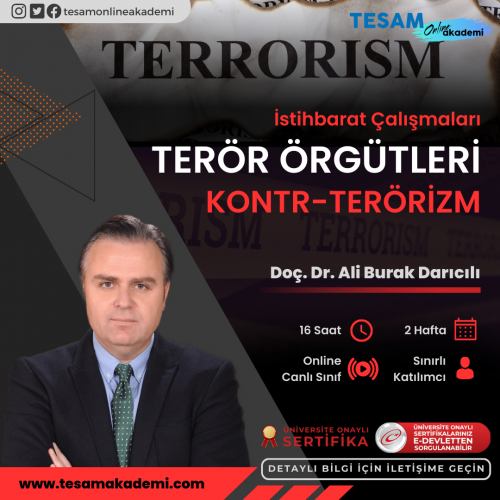 Terör Örgütleri ve Kontr-Terörizm Eğitimi - Üniversite Onaylı Sertifikalı