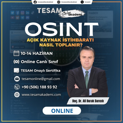 OSINT (Açık Kaynak İstihbaratı) Eğitimi