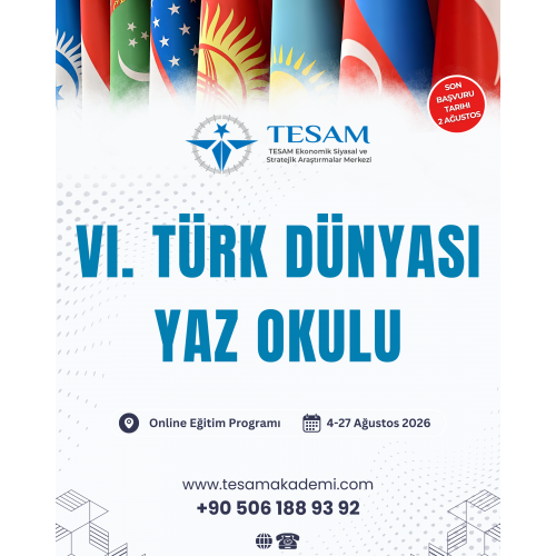 VI. TÜRK DÜNYASI YAZ OKULU