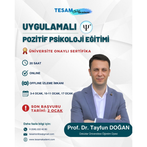 -UYGULAMALI POZİTİF PSİKOLOJİ EĞİTİMİ