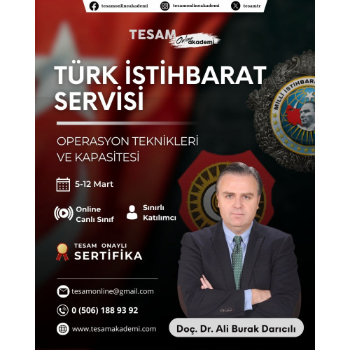 Türk İstihbarat Servisi Eğitimi